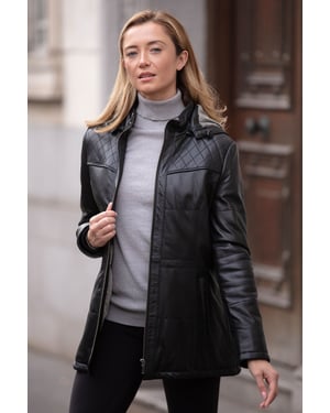 'Molly' Real Leather Jacket