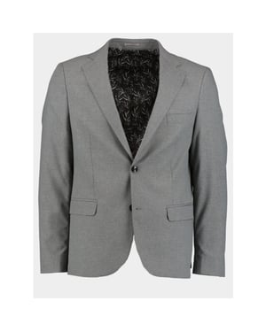 Bos Bright Blue Kostuum modern fit kostuum 2-delig 11649/grey