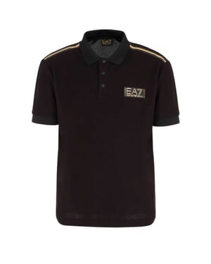 EA7 Polo w23 x zwart