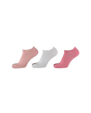 In Control 866 3pack lurex sneakersocks