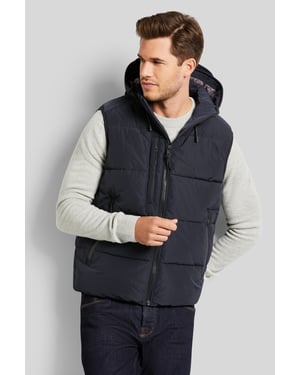 Bugatti Herren Waistcoat met afneembare capuchon