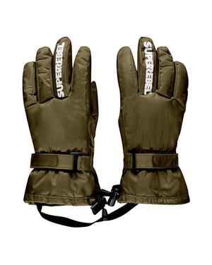 SuperRebel nutz ski glove superstainable with fleece handschoen ski meisjes -