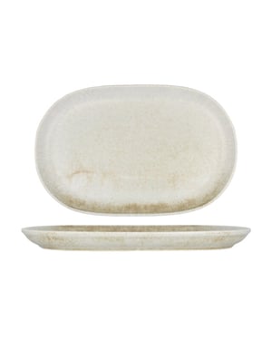 ID Fine Serveerschaal mellow porselein 37 cm set van 2