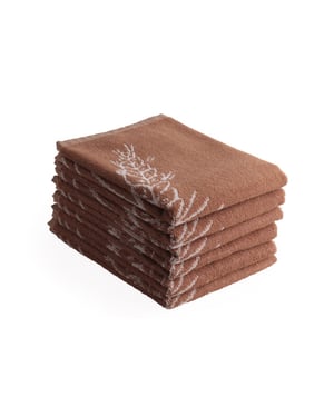 DoubleDry Luxe keukenhanddoeken set 6 stuks 50x50 cm 100% katoen hoge
