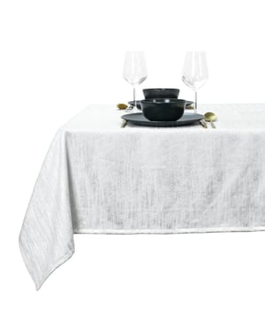 Unique Living tafelkleed neomi 145x300cm white