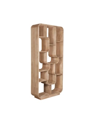 Brix boekenkast logan almond 30x90x190cm