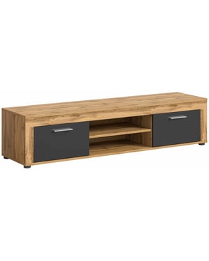 Furnilux Jam lowboard grijs melamine wotan nb