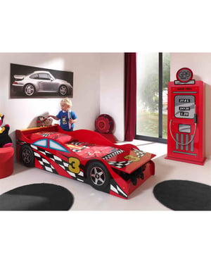 Lucevi peuter race carbed hout - 175x78x48cm