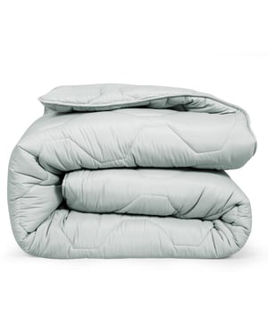 DoubleDry 2 in 1 dekbed 140x200 eenpersoons wasbaar dekbed zonder overtrek -