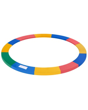 4goodz Trampoline rand veerafdekking voor trampoline 305 cm bont