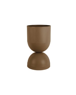 Present Time bloempot tonar large mocha brown