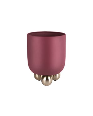 Present Time bloempot estilo large bordeaux