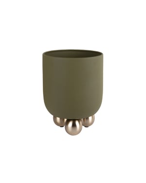 Present Time bloempot estilo large luxury green