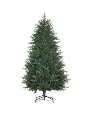 Homcom Kerstboom, kunstspar, realistisch uiterlijk, snelle montage, kunststof,