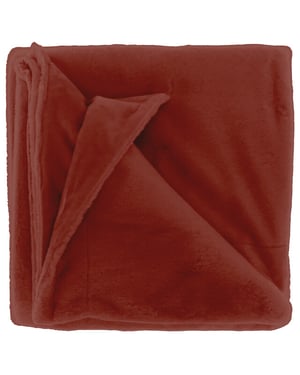 Unique Living plaid klaas 150x200cm marsala
