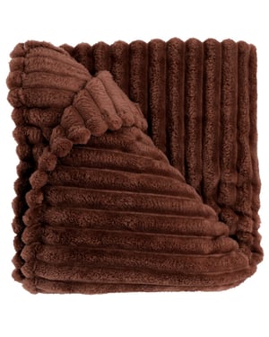 Unique Living plaid lex 150x200cm rocky brown