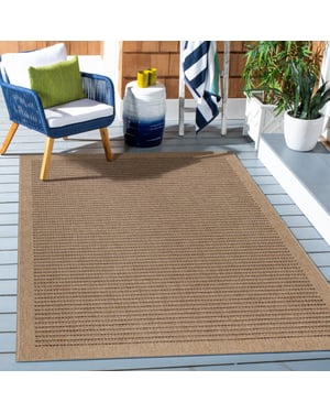 Muratap Natur vloerkleed bali buitenkleed sisal laagpolig indoor en outdoor beige 240x340 cm