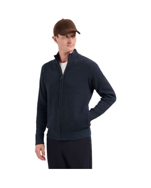No Excess Cardigan 2 coloured melange night
