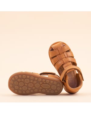 Bisgaard Sandal carly kids meisjes leer