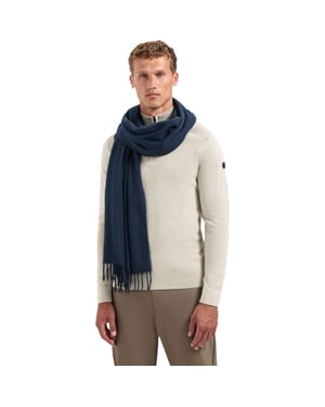 No Excess Scarf solid wool look night