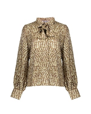 Geisha blouse 53903-20 775 brown/sand