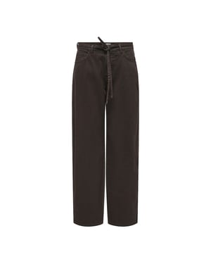 Only Onlgianna mw straight dnm brown denim -