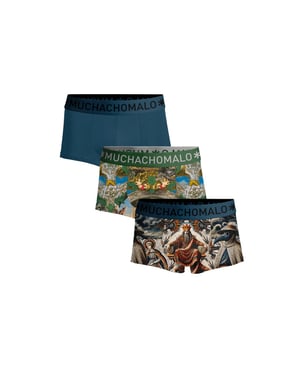 Muchachomalo Heren 3-pack trunks premodern