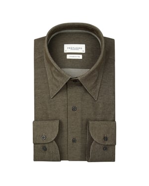 Profuomo Japanese knitted dress shirt