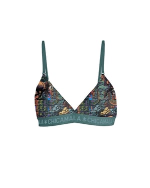 Muchachomalo Meisjes 1-pack triangle top