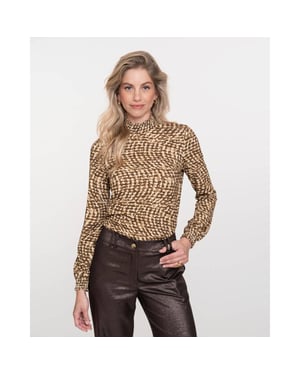 Geisha Top lange mouw 52856-20