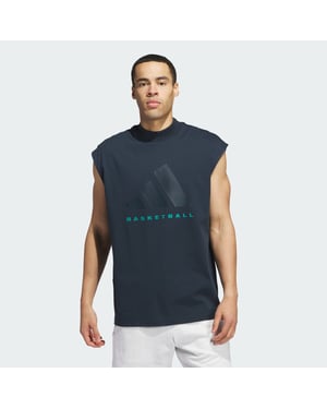 adidas Basketball Sleeveless Tee (Gender Neutral)