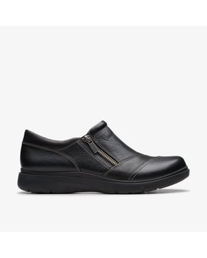 Certina Pure Black Leather Shoes