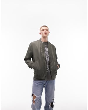 Topman lättviktsbomber i khaki
