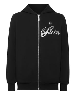 Hoodie Sweatjacka Dödskalle