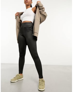 JDY – Svarta, glansiga discoleggings