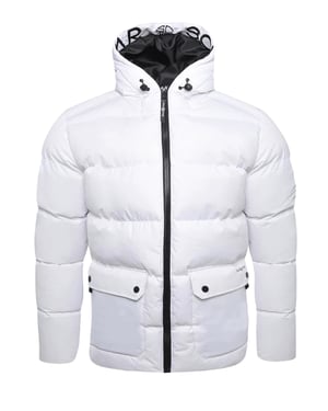 Soul Star Mens Puffer Jacket Hooded Winter Coat