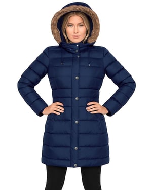 Enzo | Womens Padded Puffer Jacket