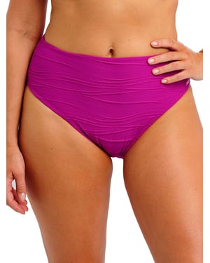 Beach Waves High Waist Bikini Brief
