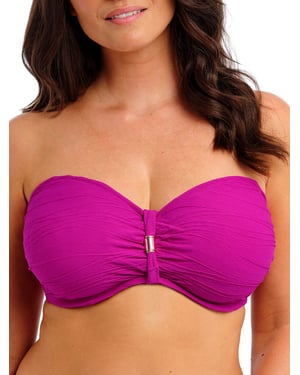 Beach Waves Bandeau Bikini Top