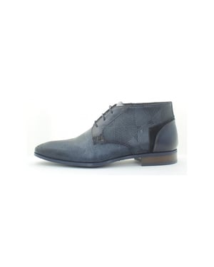 Giorgio 964172 donker leren veterschoenen