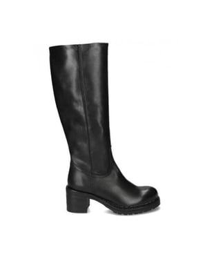 Walk in the Park Wp 23 leren laars met stoere zool