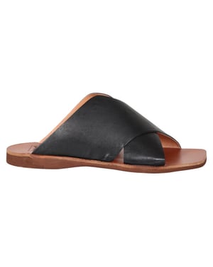 Walk in the Park D091 lederen slipper