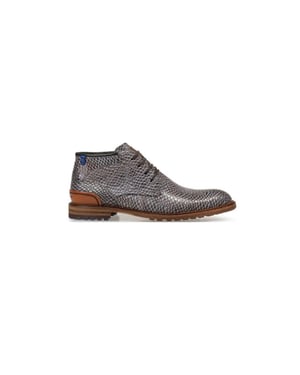 Floris van Bommel Half hoge heren schoen crepi 11.03