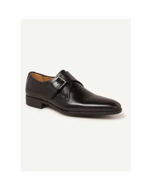 Giorgio 38201 leren gespschoen (nero)