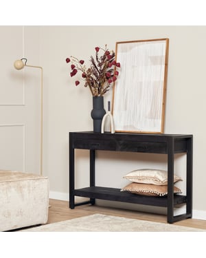 Starfurn sidetable boaz black 120 cm