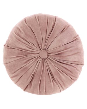 Unique Living kussen basics 40cm Ø old pink