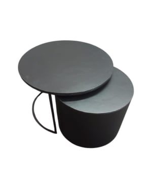 Starfurn salontafel luna black set van 2