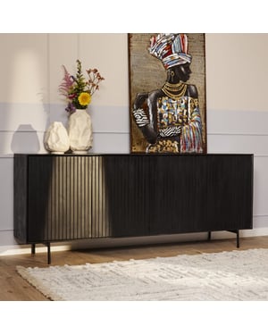Starfurn dressoir madison black 210 cm