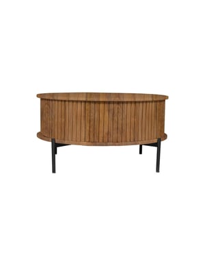 Starfurn salontafel madison natural 80 cm rond