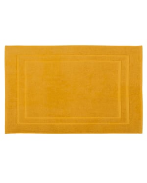 DoubleDry Hotel badmat 50 x 80 cm – 100% katoen – zacht en absorberend – oker